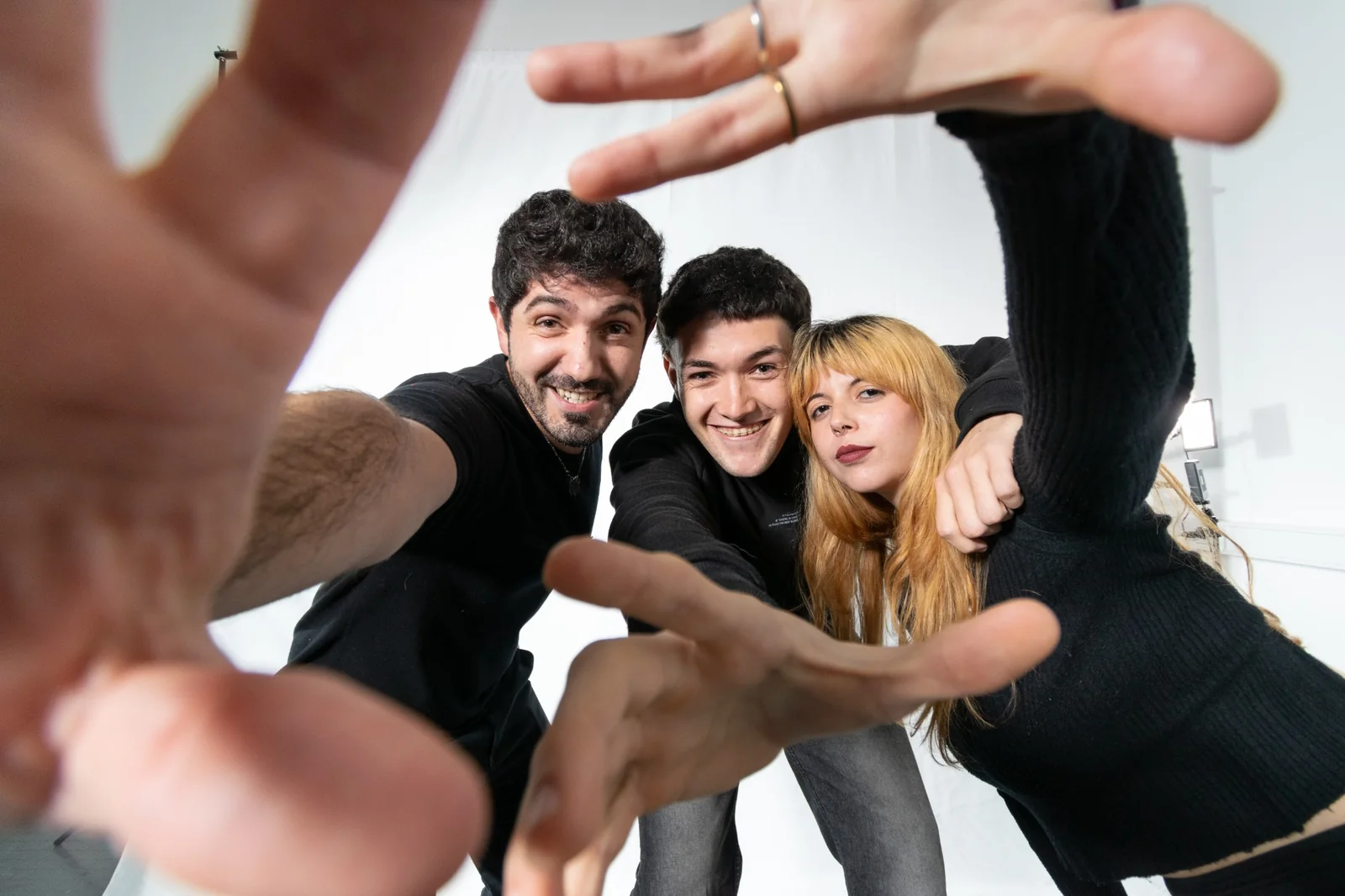 Producción fotográfica en estudio vinculada a un proyecto universitario